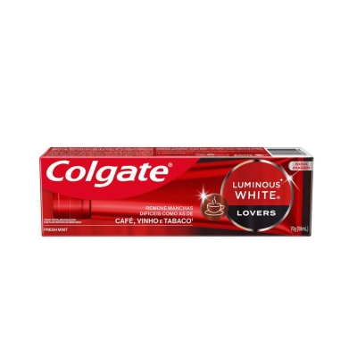 Creme Dental Colgate Luminous White Lovers Café 70g