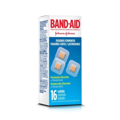 Curativos Band-Aid Pequenos Ferimentos 16 Unidades