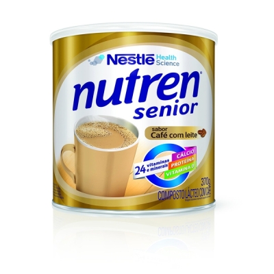 Nutren senior 370g cafe c/leite 