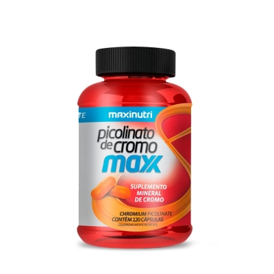 Picolinato de Cromo Maxx Maxinutri 120 Cápsulas