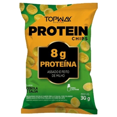 Protein Chips Topway Cebola e Salsa 30g