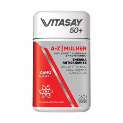 Vitasay 50+ a-z mulher 60cpr