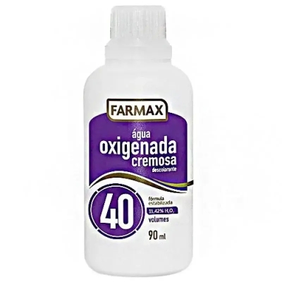 Água Oxigenada Cremosa Farmax 40 Volumes 90ml