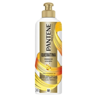 Creme para Pentear Pantene Pro-V Miracles Queratina Preenche & Blinda 240g