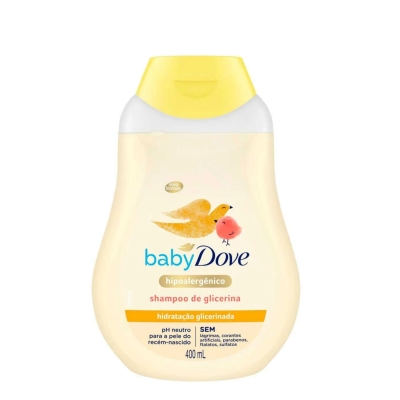 Shampoo Dove Baby Hidratação Glicerinada com 400ml