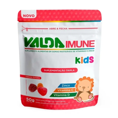 Vitamina C Valda Imune Kids Infantil 50g
