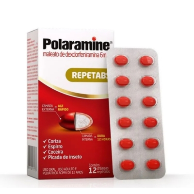 Polaramine repetabs 12 cpr