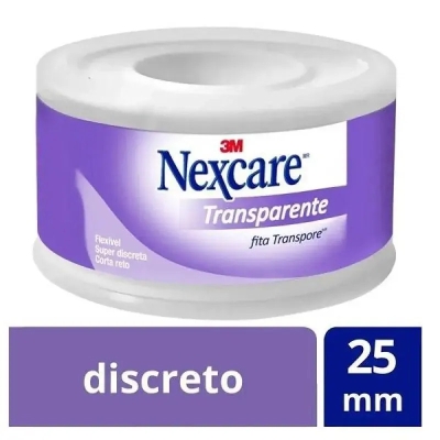 Fita Transparente Nexcare 25mm x 4,5m