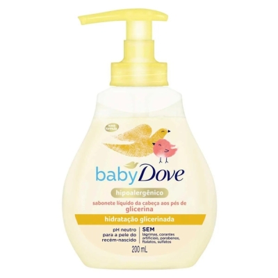 Sab dove baby liq 200ml hid.glicerinada