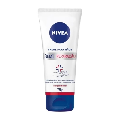 Cr nivea maos reparacao 3em1 75ml