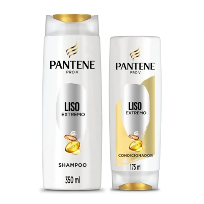 Kit Pantene Pro-V Liso Extremo Shampoo 350ml + Condicionador 175ml