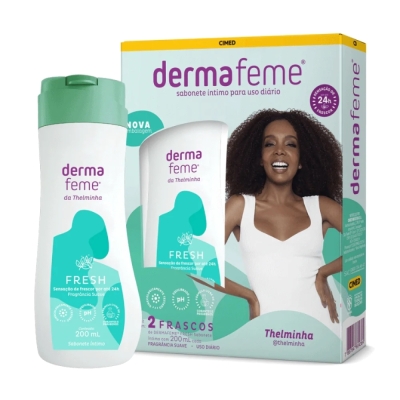 Kit dermafeme fresh 2x200ml cimed