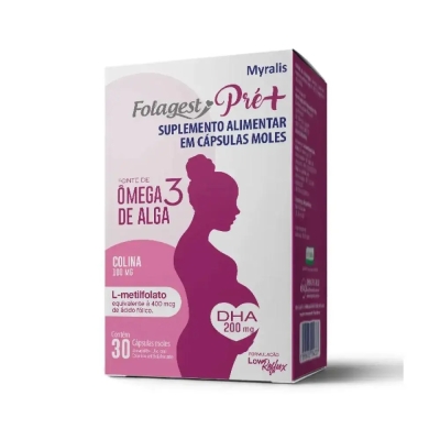 Folagest Pré+ 30 Cápsulas Moles