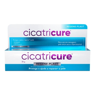 Bálsamo Reparador Hidratante Rosto e Corpo Cicatricure Regeneplast 30g