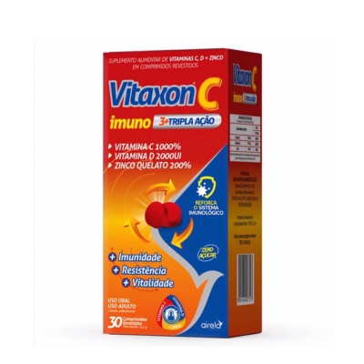Vitaxon c tripla acao 30 cpr eferv