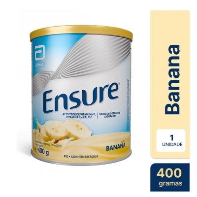Suplemento Alimentar Ensure Sabor Banana 400g
