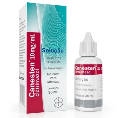 Canesten Clotrimazol 10mg/ml Solução Gotejador 30ml