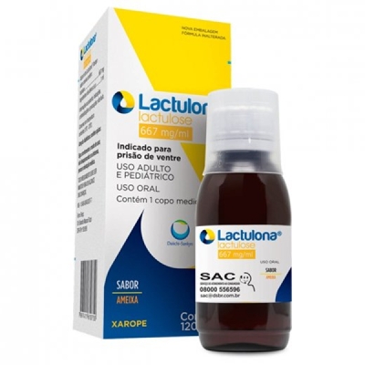 Lactulona 667mg/ml xpe 120ml ameixa
