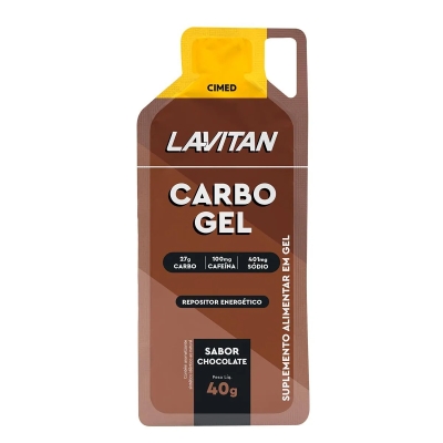 Suplemento Energético Carbo Gel Lavitan Chocolate Sachê 40g