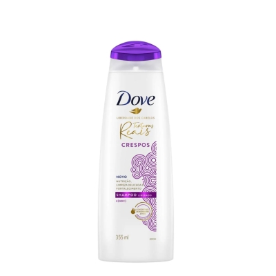 Shampoo Dove Texturas Reais Crespos 355ml