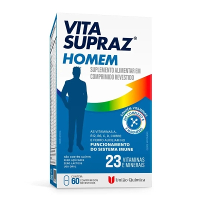 Polivitamínico Vita SuprAZ Homem 60 Comprimidos