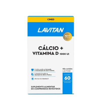 Lavitan calcio+d1000ui 60 cpr cimed