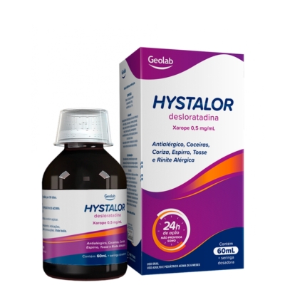 Hystalor 0.5mg/ml xpe 60ml geolab