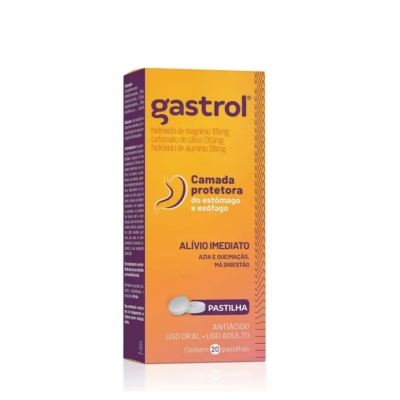 Gastrol 20 pastilhas