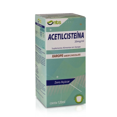 Acetilcisteína 20mg/ml Xarope Infantil 120ml Genérico NTS