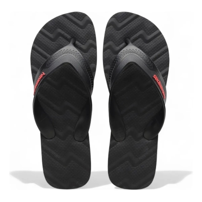 Sandália Havaianas Track Waves Preto 39/40 Formas Geométricas 1 Par