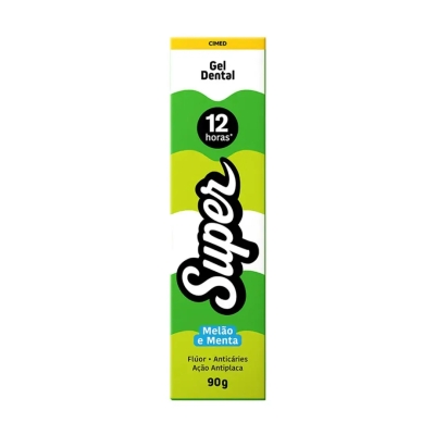 Gel Dental Cimed Super 12h Melão e Menta 90g