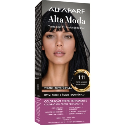 Tintura Altamoda 1.11 - Preto Azulado 150g 