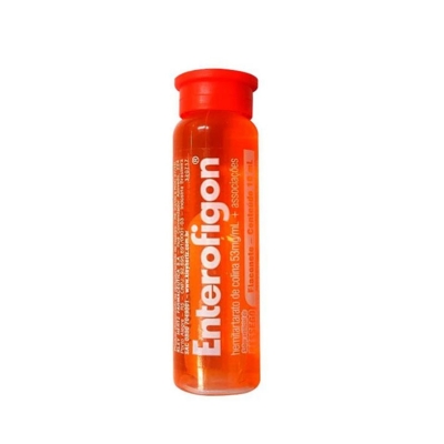 Enterofigon 50mg/ml + 10mg/ml Solução de Uso Oral Sabor Pêssego Flaconete 10ml
