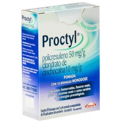 Proctyl pom 10 aplic bisn 3g
