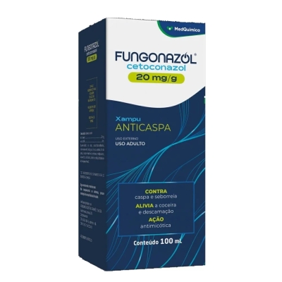 Shampoo Anticaspa Fungonazol Cetoconazol 20mg/g 100ml