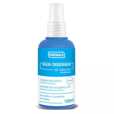 Agua oxig 10vol 100ml spray farmax