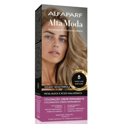 Tintura Altamoda 8.0 - Louro Claro 150g
