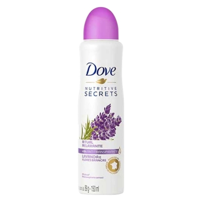 Desod dove aero 150ml lav/flores brancas