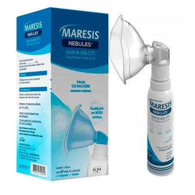 Solução Nasal Maresis Nebules 0,9% 47ml