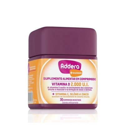 Addera Imunidade 2000UI 30 Comprimidos 
