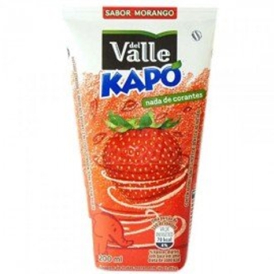 Kapo del valle 200ml morango 