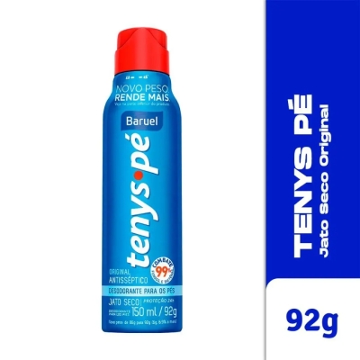 Desodorante para os pés Tenys Pé Jato Seco Original 150ml