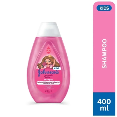 Shampoo Johnson's Baby Gotas de Brilho 400ml