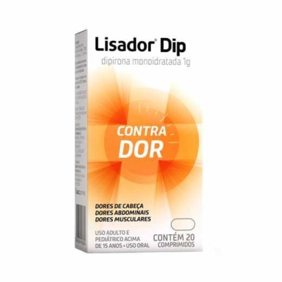 Lisador dip 1g 20 cpr