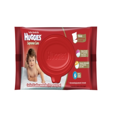 Lencos umed huggies supreme care 48uni