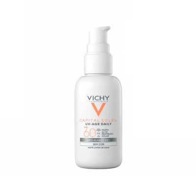 Protetor Solar Facial Vichy Capital Soleil UV-Age Daily FPS 60 40g