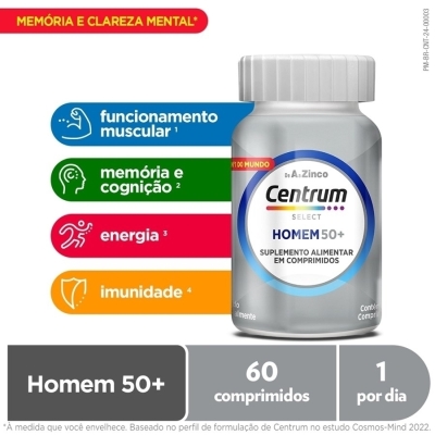 Centrum Select Homem 60 Comprimidos cpr