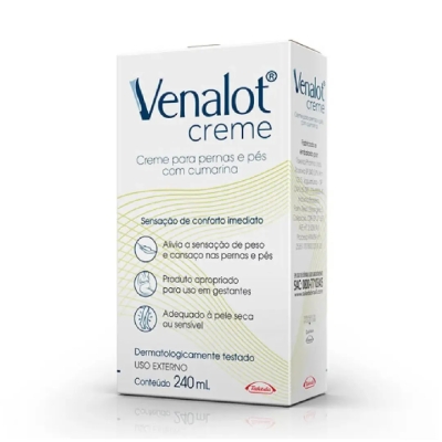 Venalot Creme Para Pernas e Pés 240ml