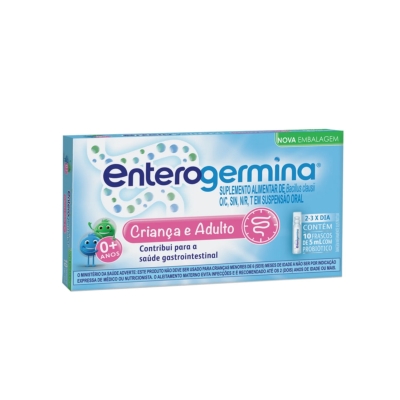 Probiótico Enterogermina 10 Frascos de 5ml