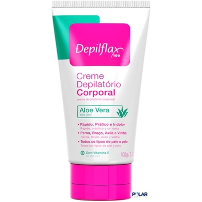 Cr dep depiflax 100gr corpo aloe vera